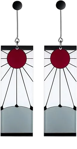 Silver Tanjiro Earrings